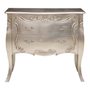 Silver Leaf Chest of Drawers