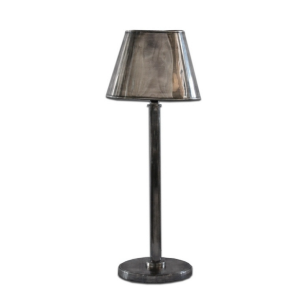 PEWTER STYLE LAMP