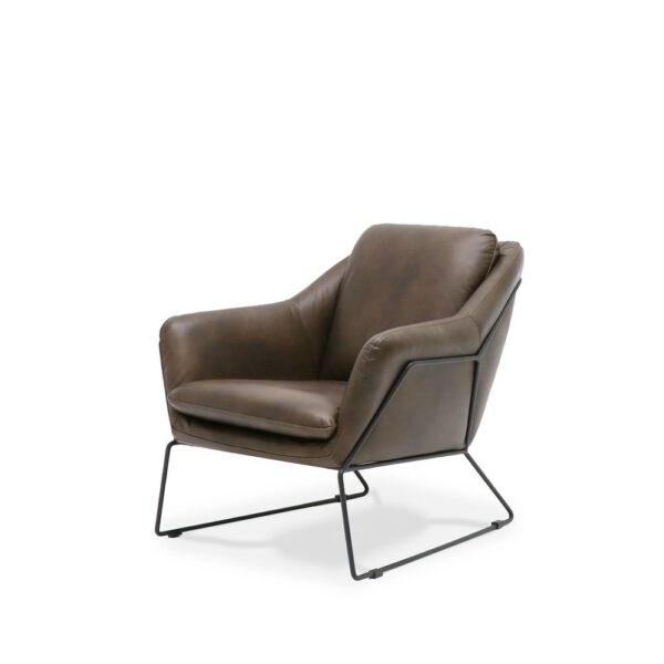 WORKSHOP LEATHER ARMCHAIR -