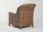 Rattan Gable lounge chair - Pepper