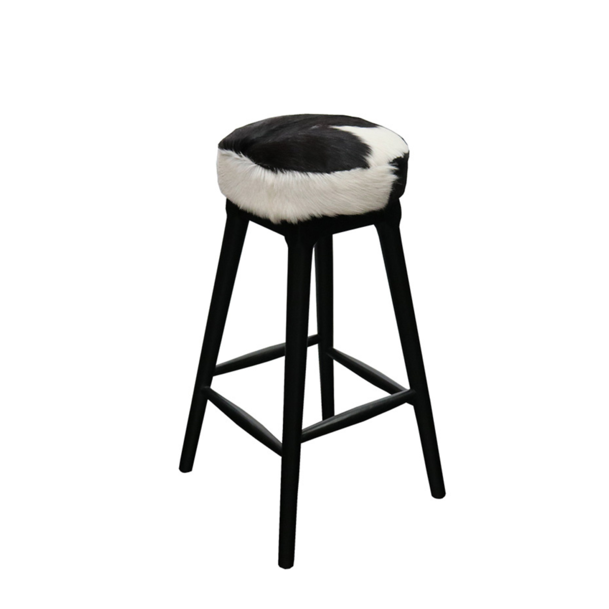 Goat Skin Counter Stool