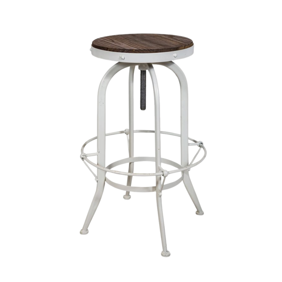 Workshop Stool White