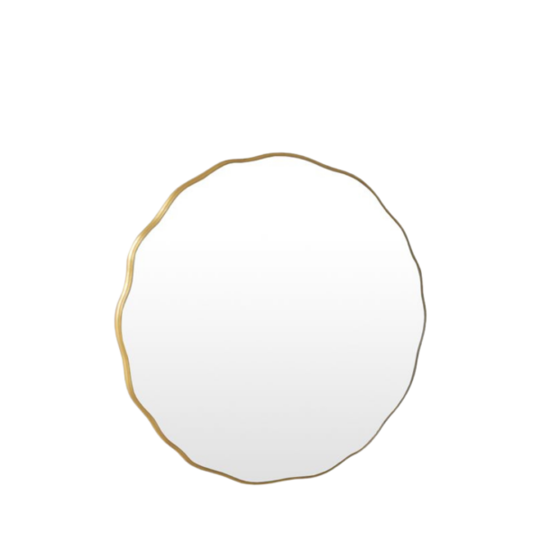 Wave Circle Mirror Small